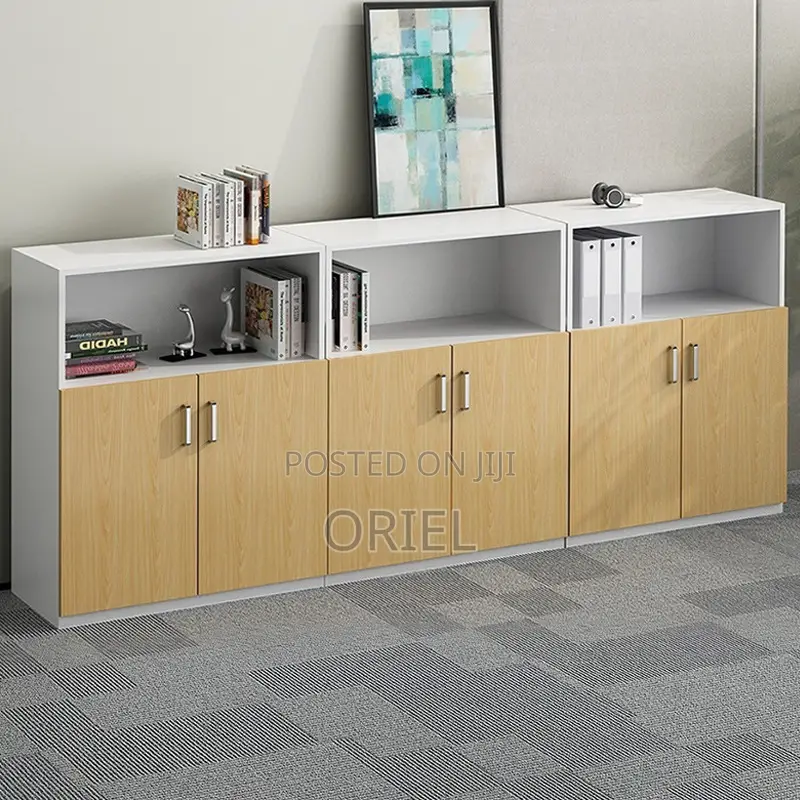 Office Credenza : 6-Door Office Filing Storage Credenza