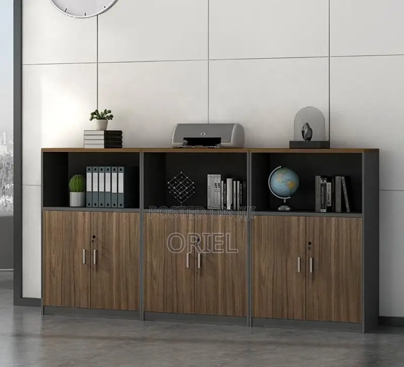 Office Credenza : 6-Door Office Filing Storage Credenza