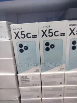 New Honor X5c Plus 128 GB Black
