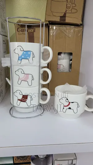 Premium Ceramic Coffee Cup Set – Elegant Morning Mugs