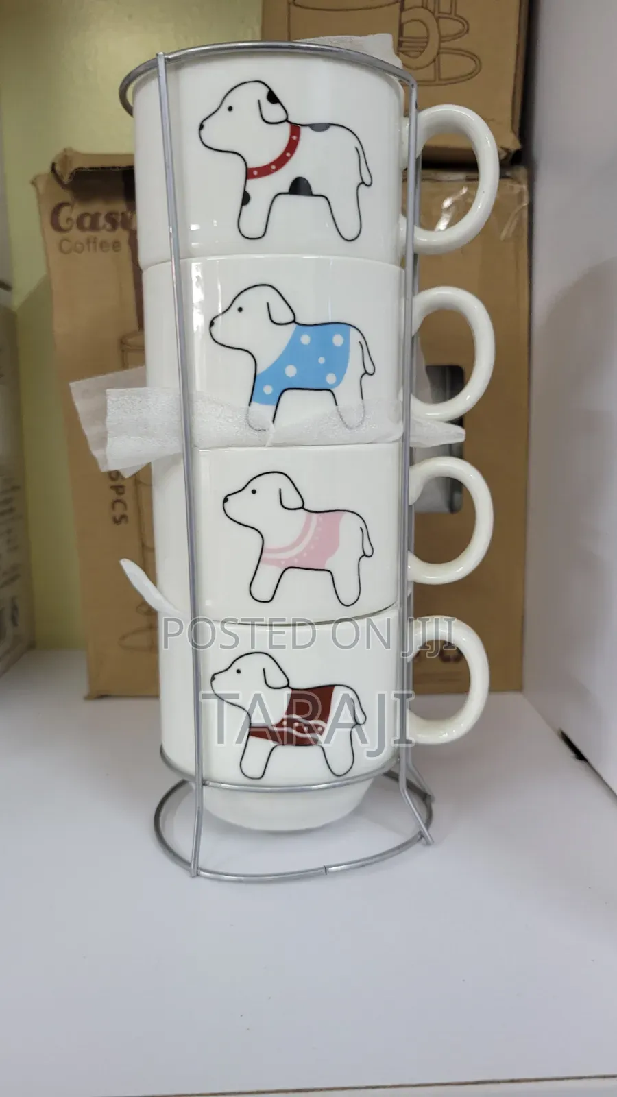 Premium Ceramic Coffee Cup Set – Elegant Morning Mugs