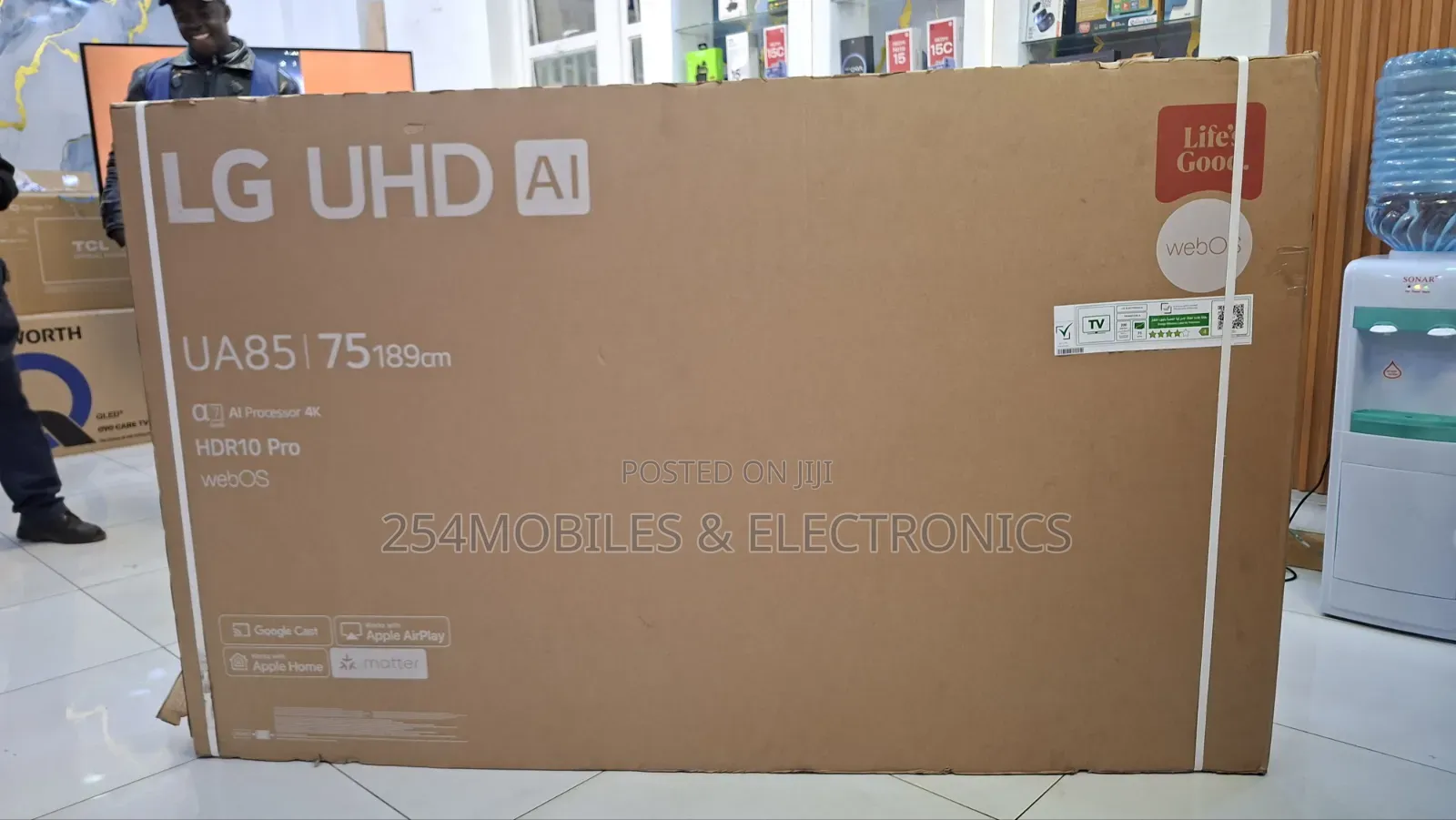 Lg 75 Inch Uhd Ai Smart Tv, Resolution, - 75ua85006la