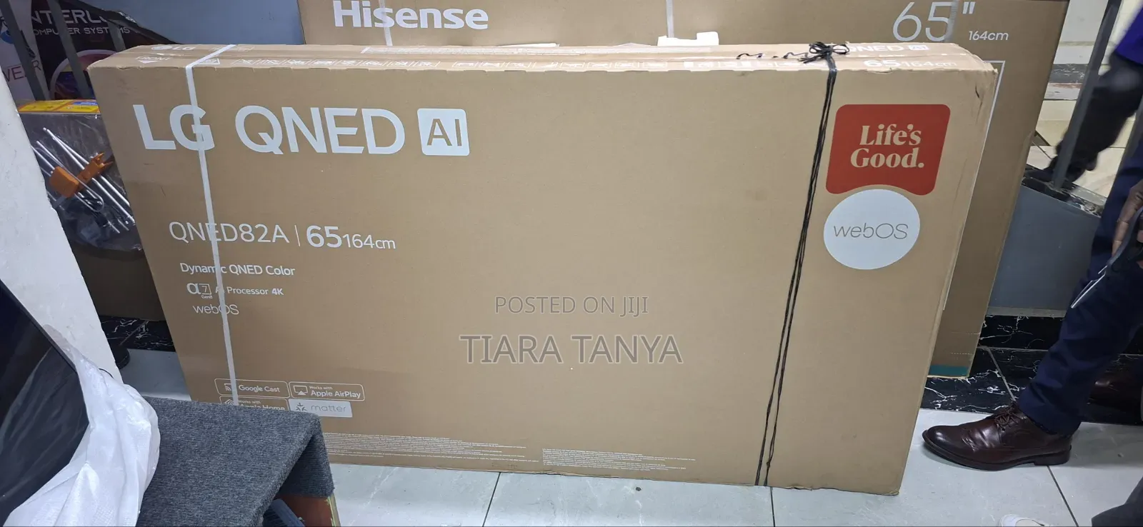 65 Inch Class Lg Qned Ai Qned82a Smart Tv 2025