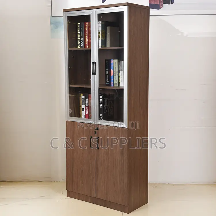2-Door Wood Executive Cabinet
