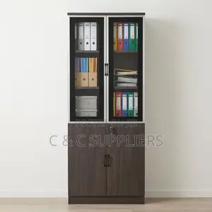 2-Door Wood Executive Cabinet