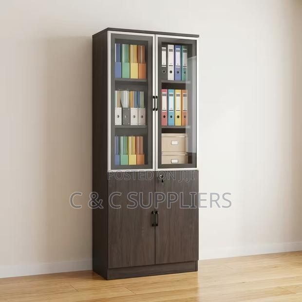 2-Door Wood Executive Cabinet - thumbnail 5