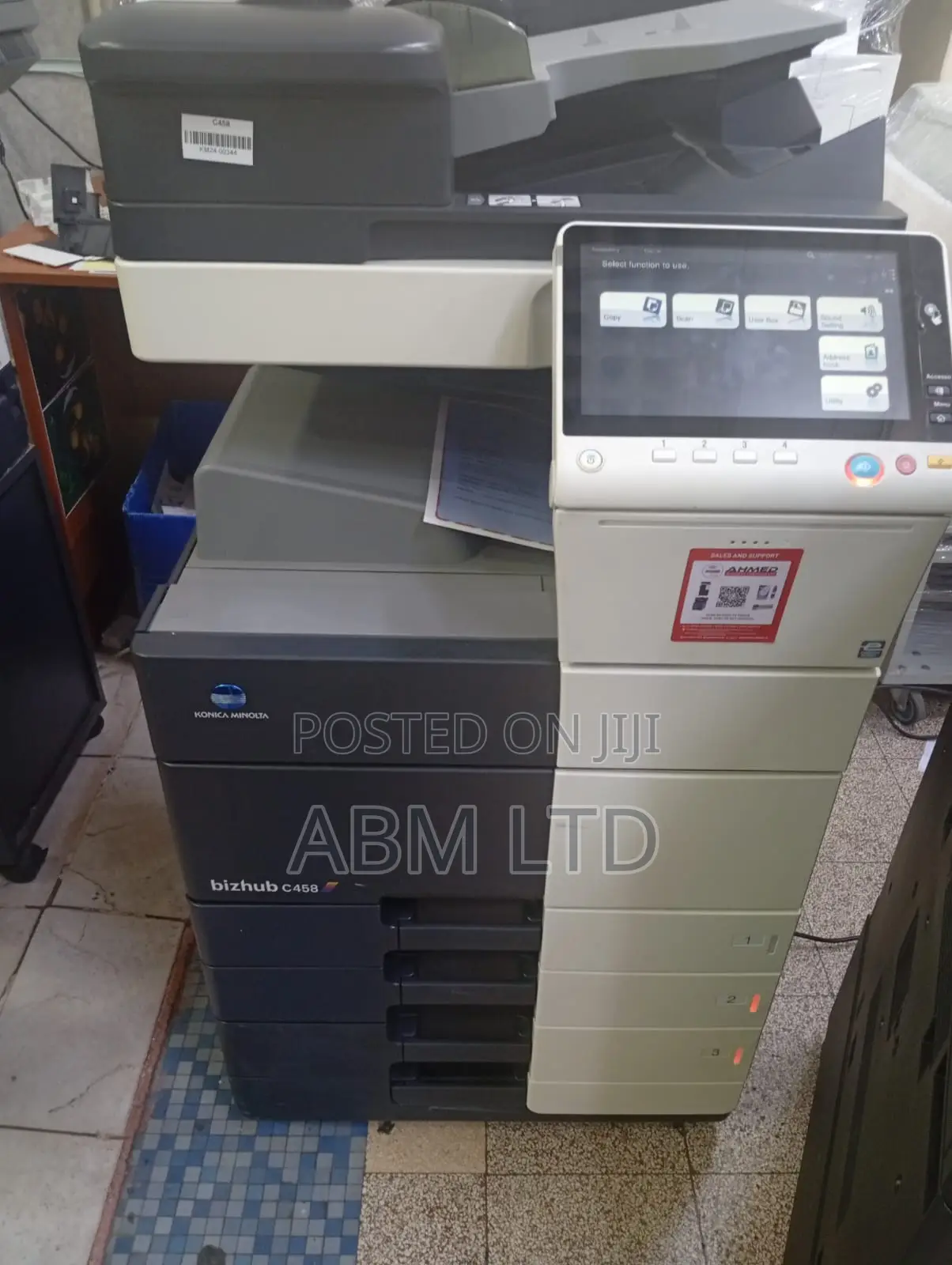 Konica Minolta C458 Color Laser MFP- For Blazing Fast Speed Output