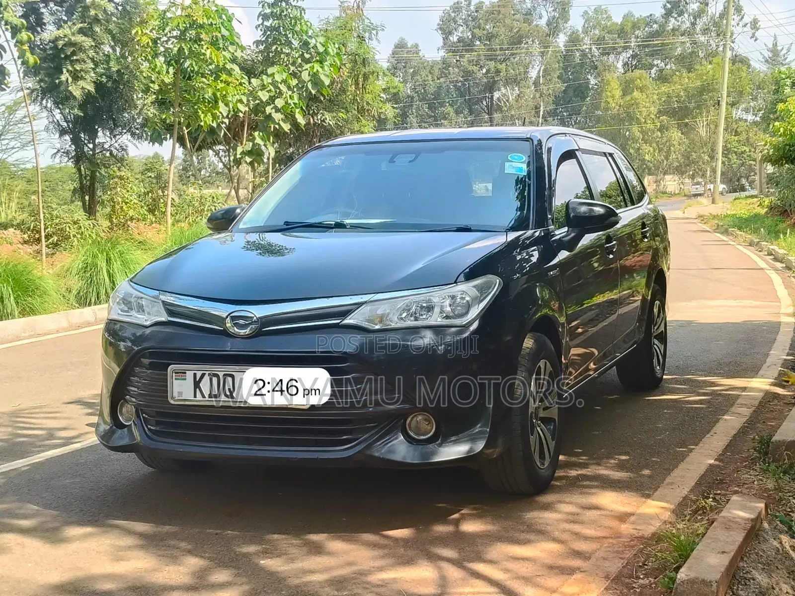Toyota Corolla Fielder 2017 Black