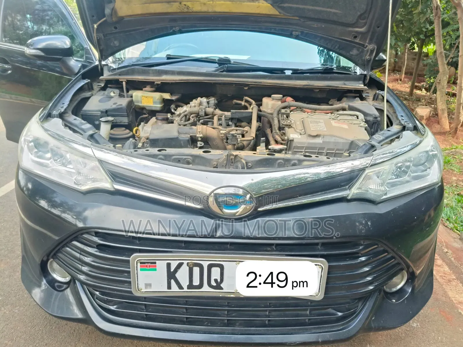 Toyota Corolla Fielder 2017 Black