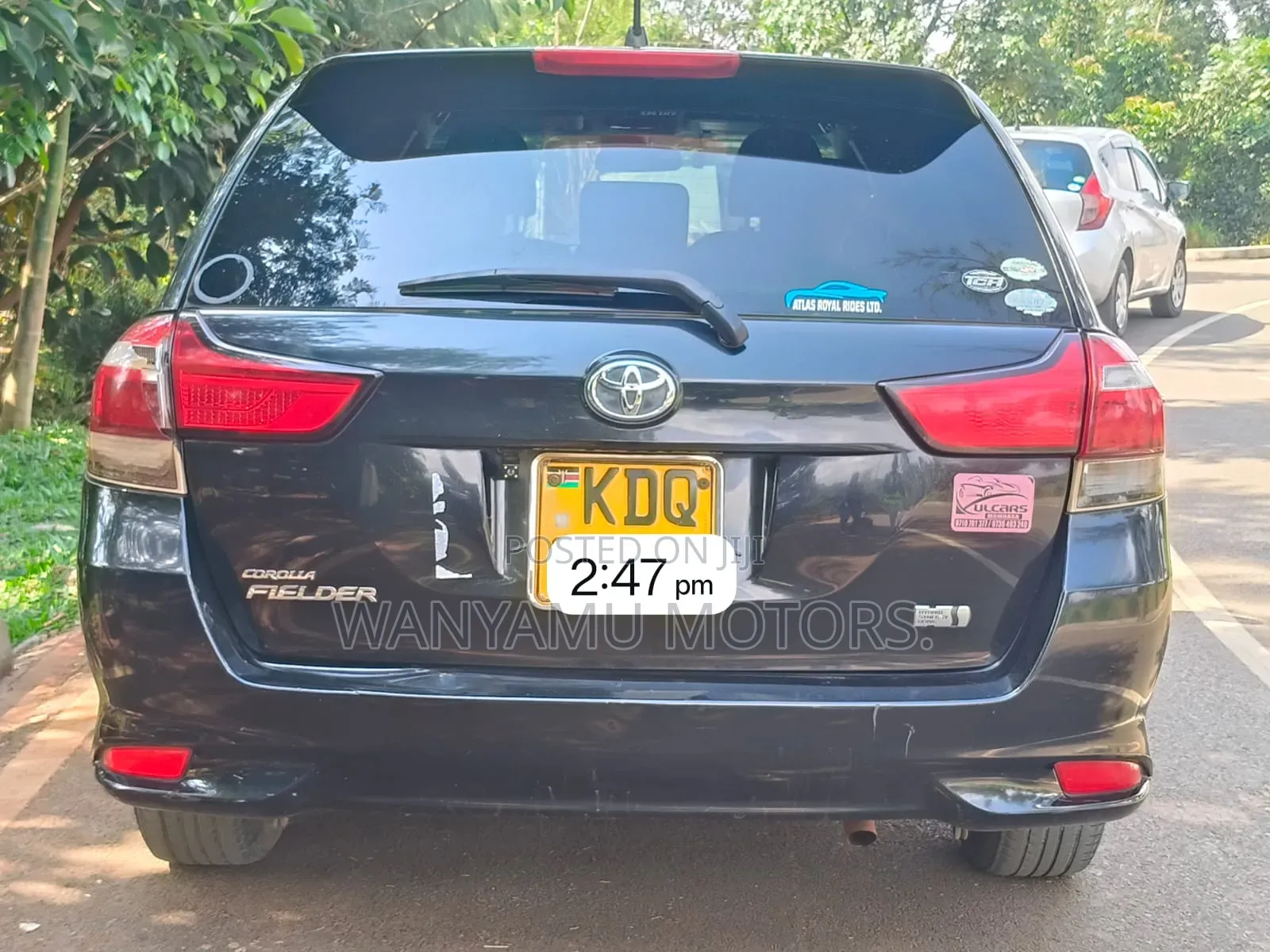 Toyota Corolla Fielder 2017 Black