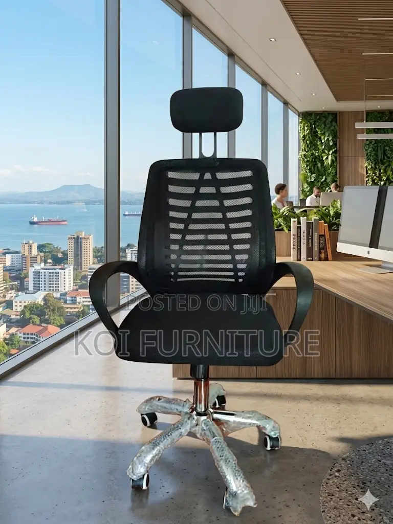 Office Chairs; Ergonomic High Backrest Breathable Mesh Chair