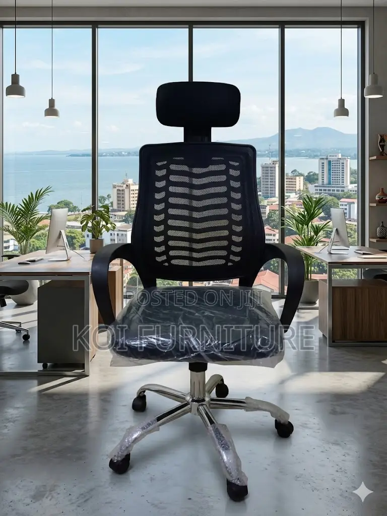 Office Chairs; Ergonomic High Backrest Breathable Mesh Chair