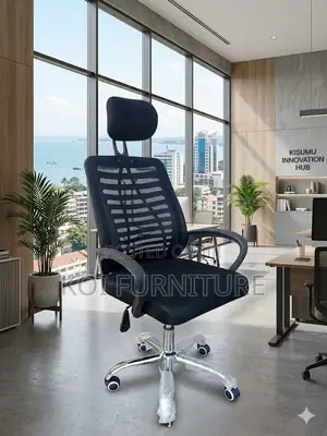 Office Chairs; Ergonomic High Backrest Breathable Mesh Chair