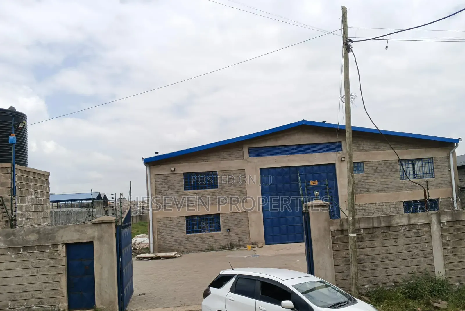 12000 SQFT Godown/Warehouse for Sale Mlolongo on 1/2 Half Land