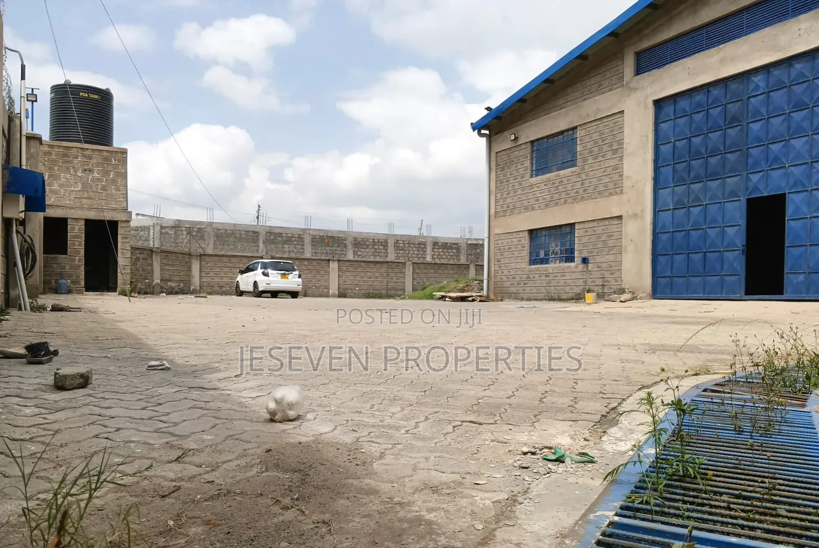12000 SQFT Godown/Warehouse for Sale Mlolongo on 1/2 Half Land
