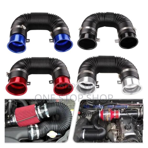 76mm Universal Engine Cold Air Intake Pipe Increase Air Flow to Engine