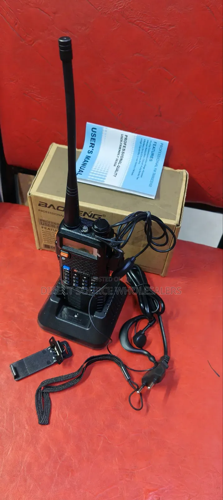 Baofeng Uv-5r Plus Compact Handheld Transceiver
