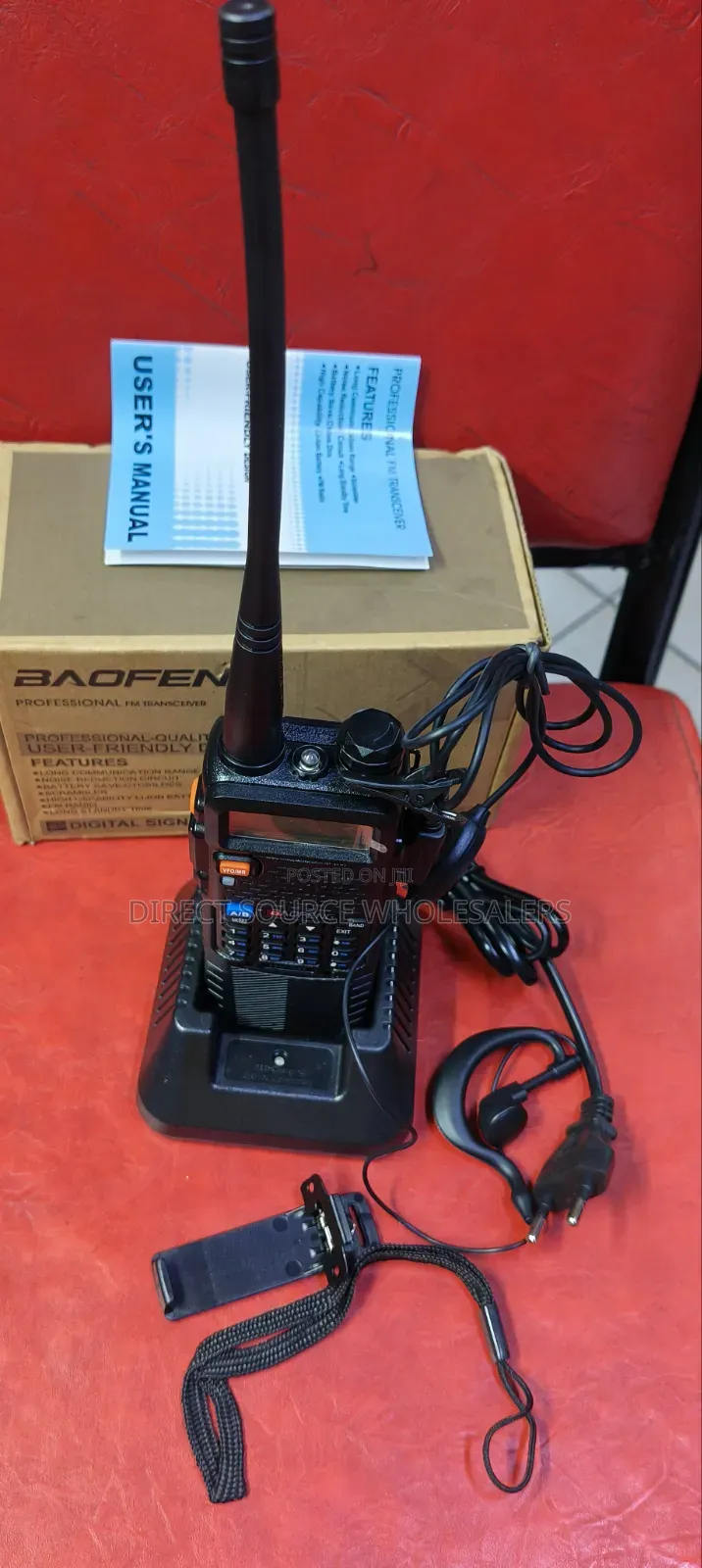 Baofeng Uv-5r Plus Compact Dual Band Walkie Talkie