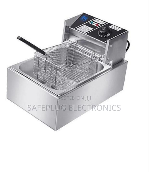 Commercial 6l Single Tank Deep Fryer – Electromate