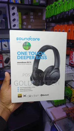 Anker Q11i Wireless Bluetooth Headphones Enc Hi-Res Audio 60h