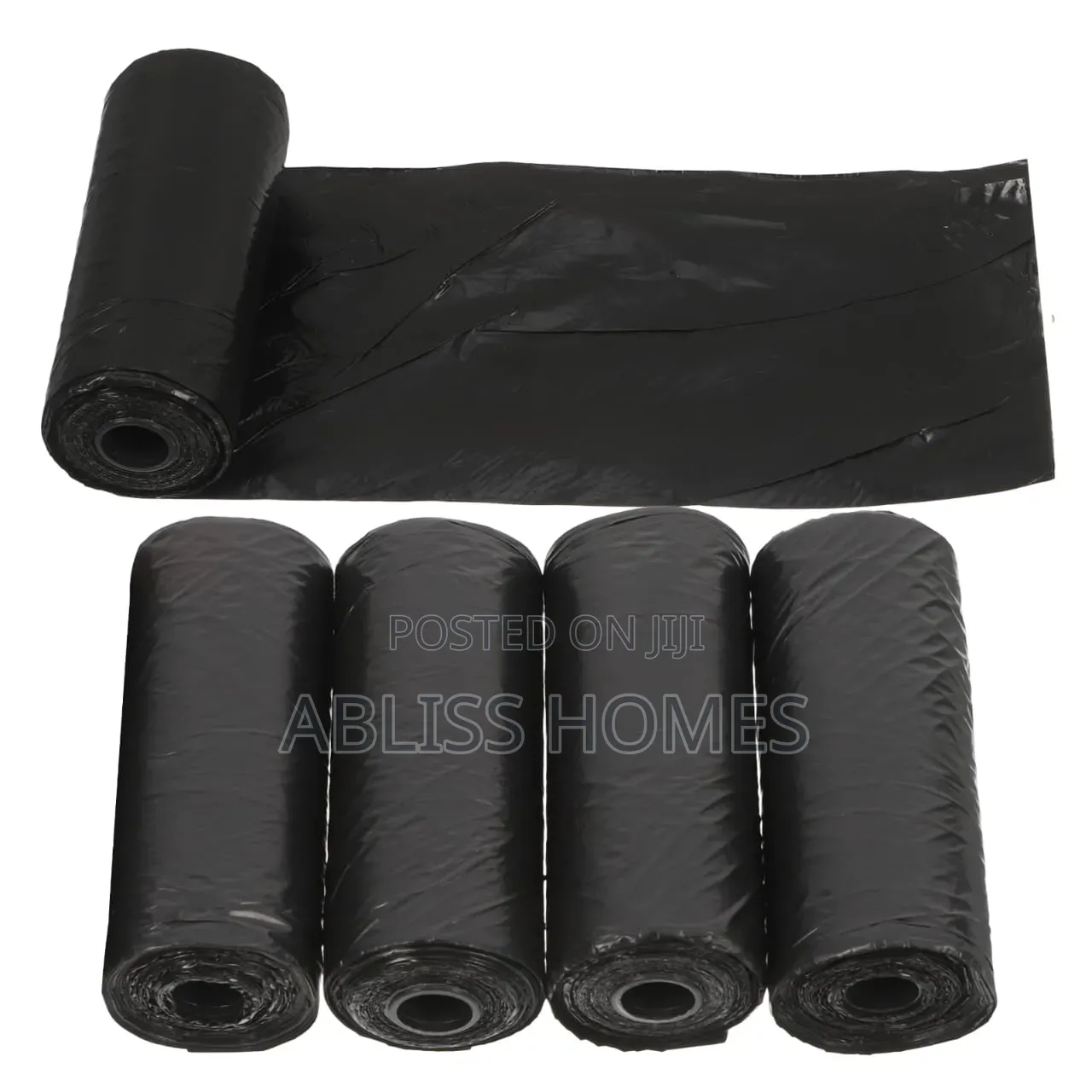 Black Trash Bags 100pcs Garbage Bags •Trash Bag