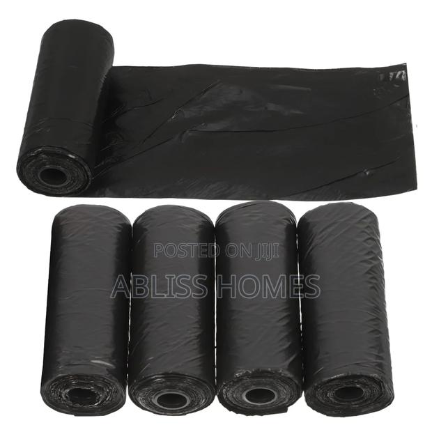 Black Trash Bags 100pcs Garbage Bags •Trash Bag - thumbnail 3