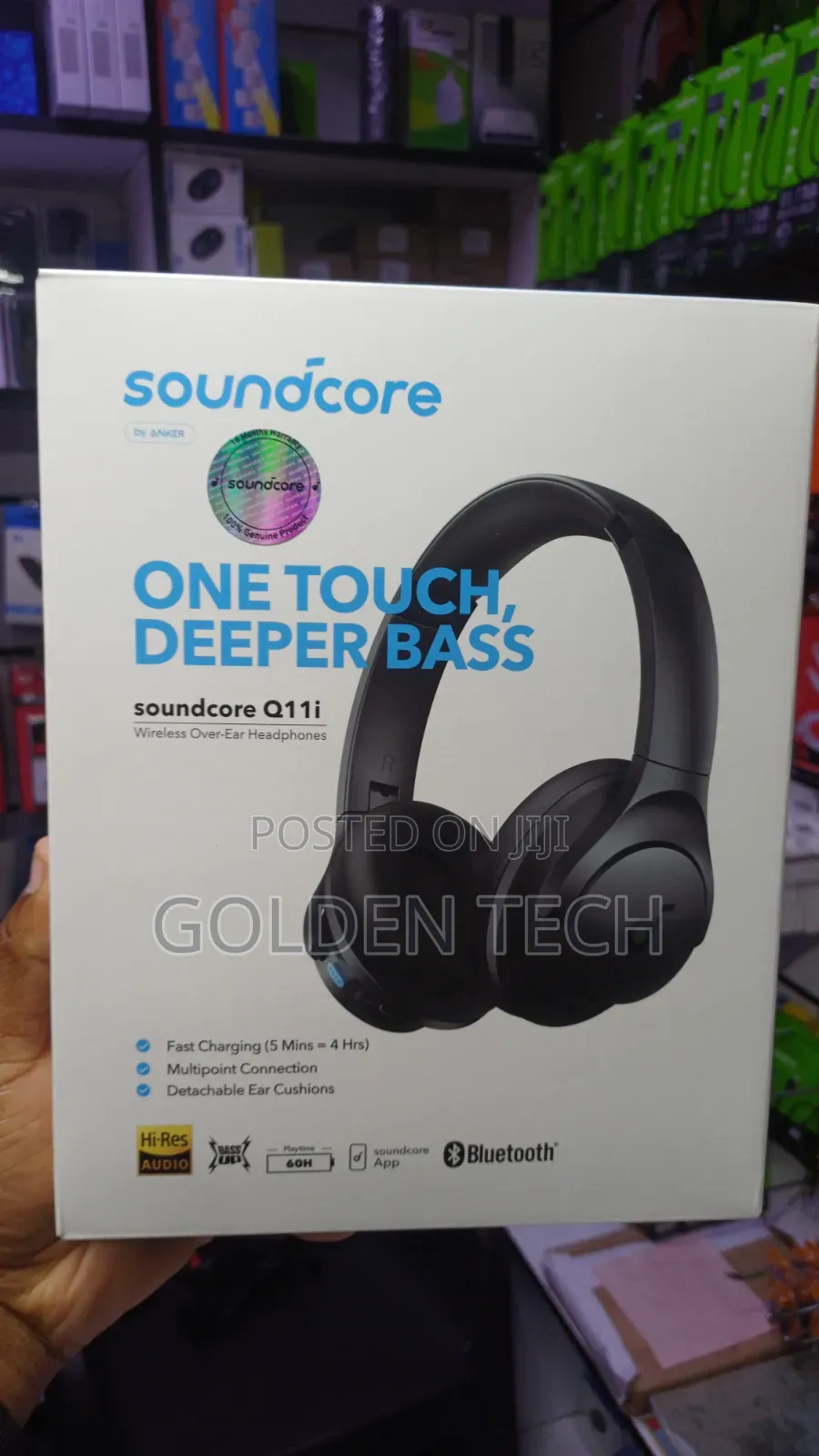 Soundcore Q11i Foldable Wireless Headphones Enc Hi-Res Audio
