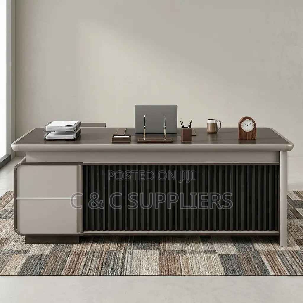 Imported L-Shaped Office Table-1.8 Meter