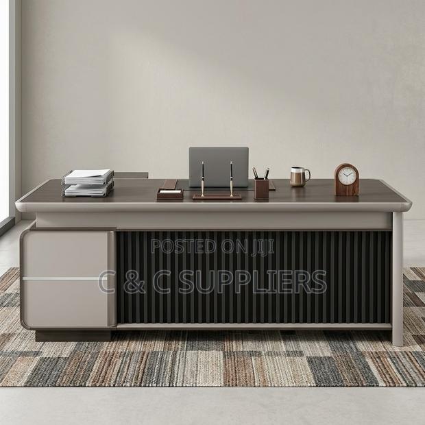 Imported L-Shaped Office Table-1.8 Meter
