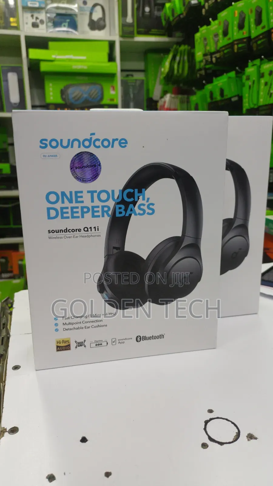Soundcore Q11i Wireless Headphones With Enc Mic 60h Playtime