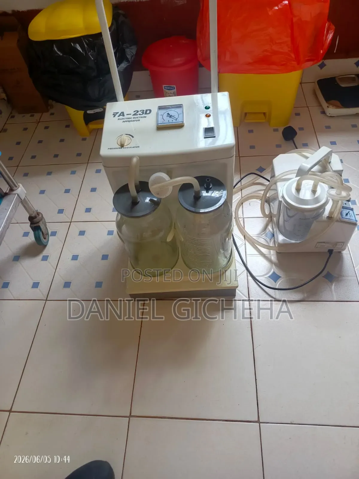 Sunction Machines Available Choice of Three