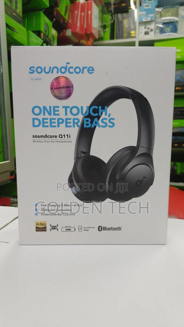 Anker Q11i Enc Bluetooth Headphones Clear Calls Deep Bass Sound