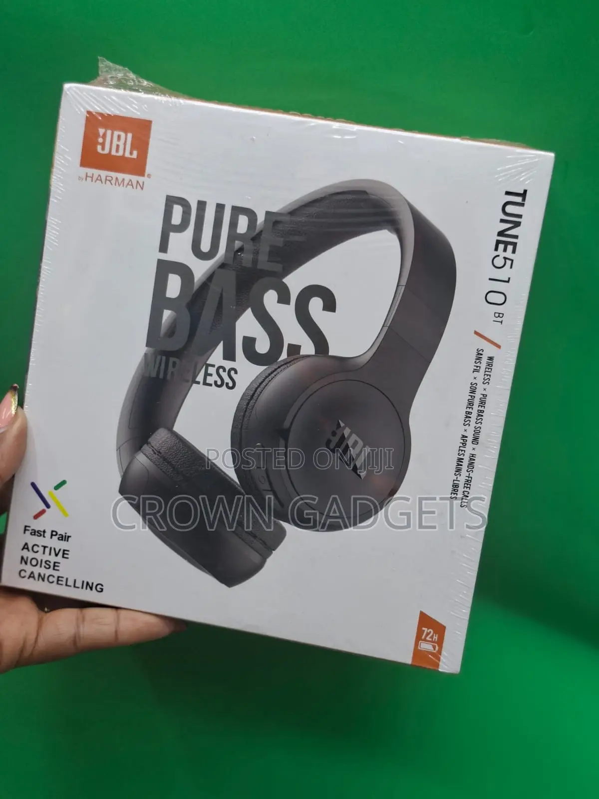 JBL Tune 510bt Pure Bass Wireless Headset With Fast Pair