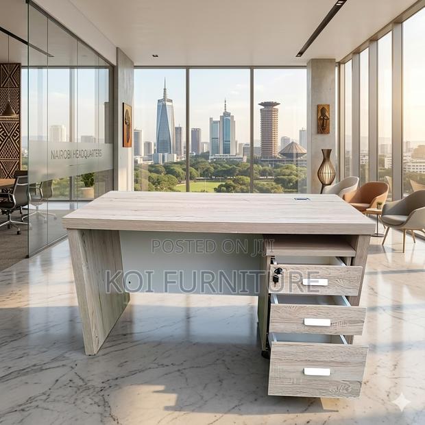 Office Desk; 1.4 Meters Executive Home Office Desk