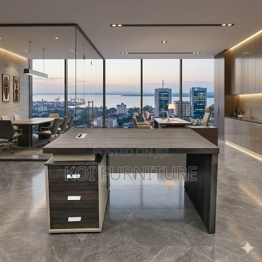 Office Desk; 1.4 Meters Executive Home Office Desk