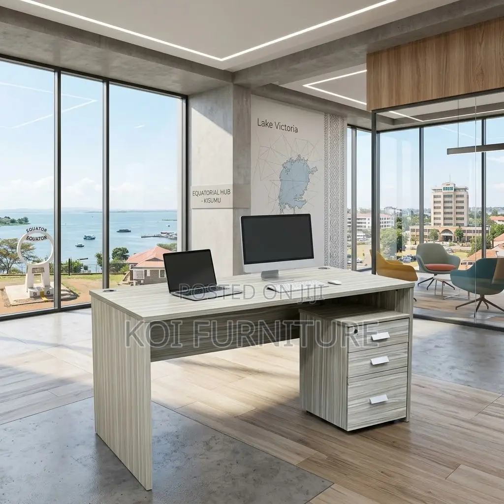 Office Desk; 1.4 Meters Executive Home Office Desk