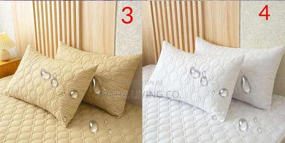 Quality Pillow Protectors | 75x45cm | 6 Colours | Per Pair