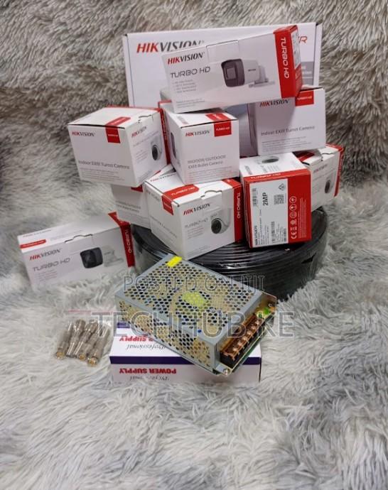 Hikvision CCTV Installation Package 4 Channel Security Camera System - main view