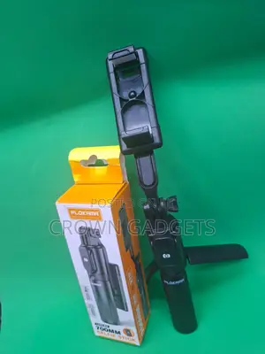 Live- 3 in 1 Selfie Stick Tripod With Led Light