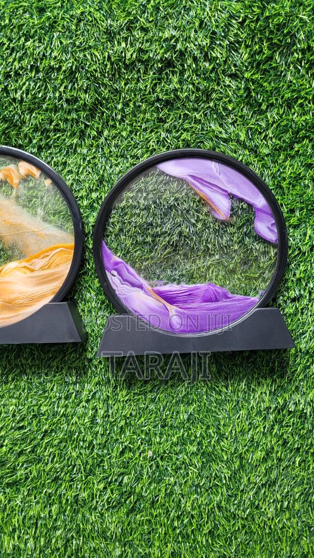 Luxury Moving Sand Art Picture – Deep Sea Quicksand Desktop Decor - thumbnail 4