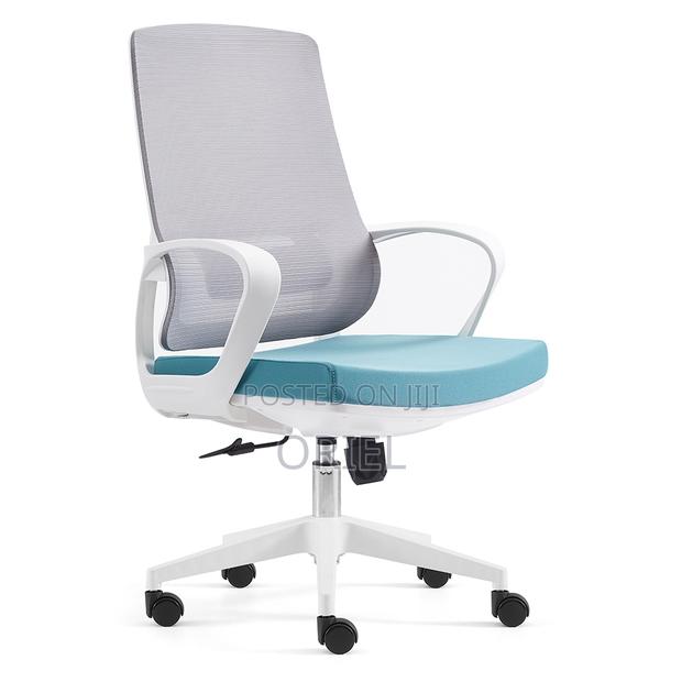 Office Chair : Mesh Gray Backrest Office Chair - thumbnail 16