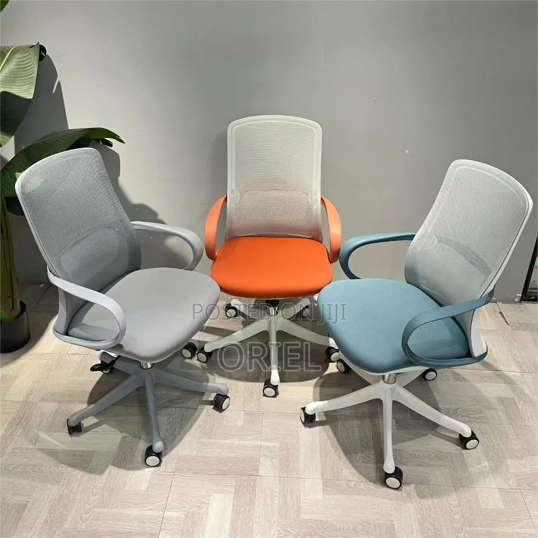Office Chair : Mesh Gray Backrest Office Chair