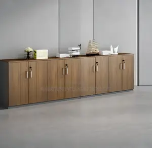 4-Door Credenza Multifunction Cabinet