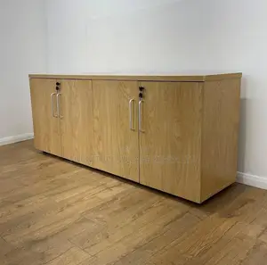 4-Door Credenza Multifunction Cabinet