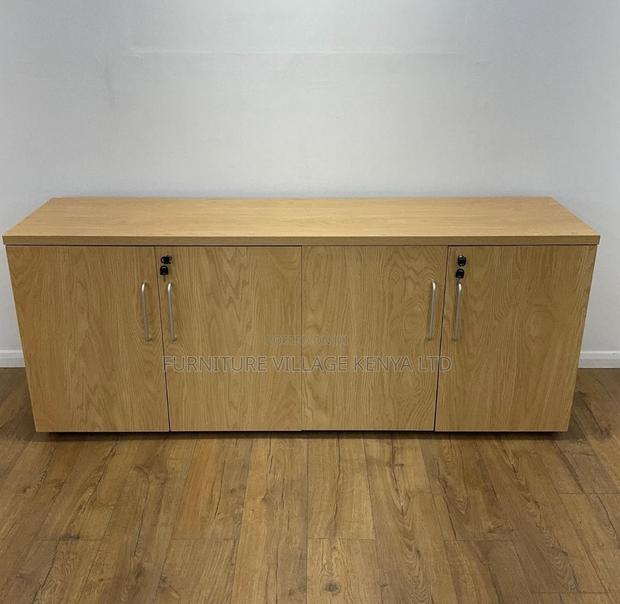 4-Door Credenza Multifunction Cabinet - thumbnail 6