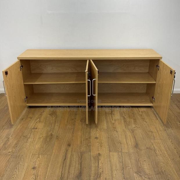 4-Door Credenza Multifunction Cabinet - thumbnail 7