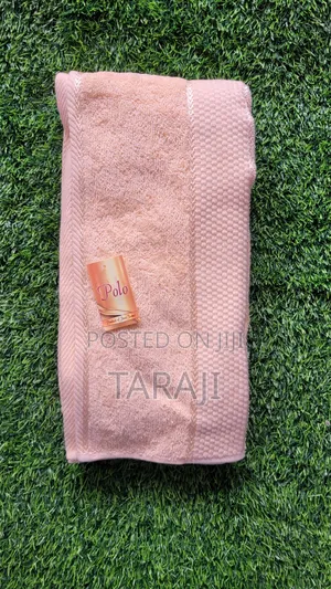 Premium 100% Cotton Polo Bath Towels – Heavyweight Ultra Absorbent