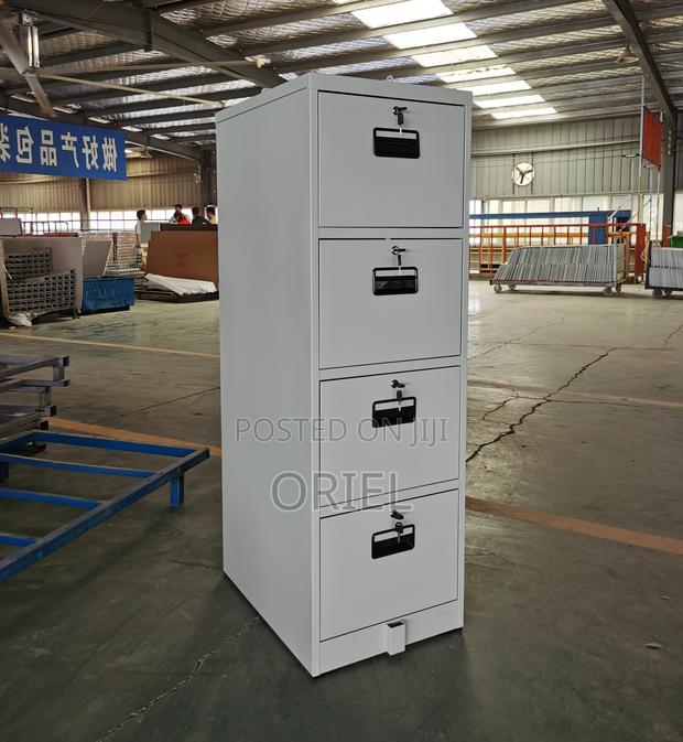 Office Cabinet : 4 Drawer File Cabinet With 4 Keys - thumbnail 3