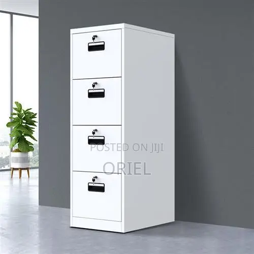 Office Cabinet : 4 Drawer File Cabinet With 4 Keys