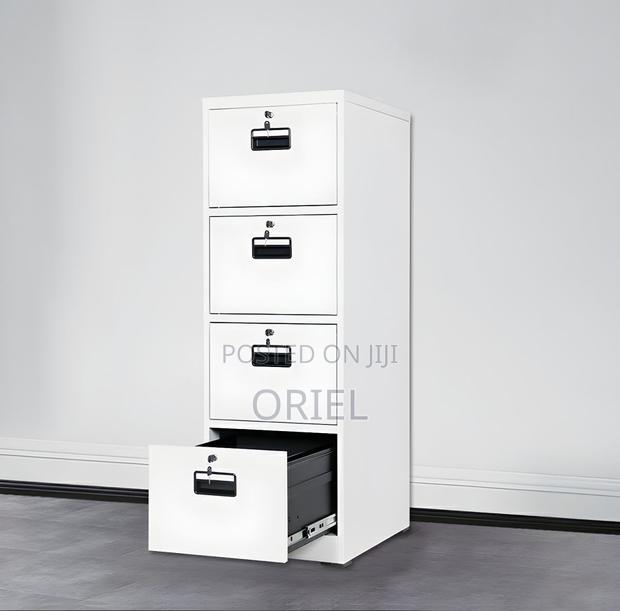 Office Cabinet : 4 Drawer File Cabinet With 4 Keys - thumbnail 12